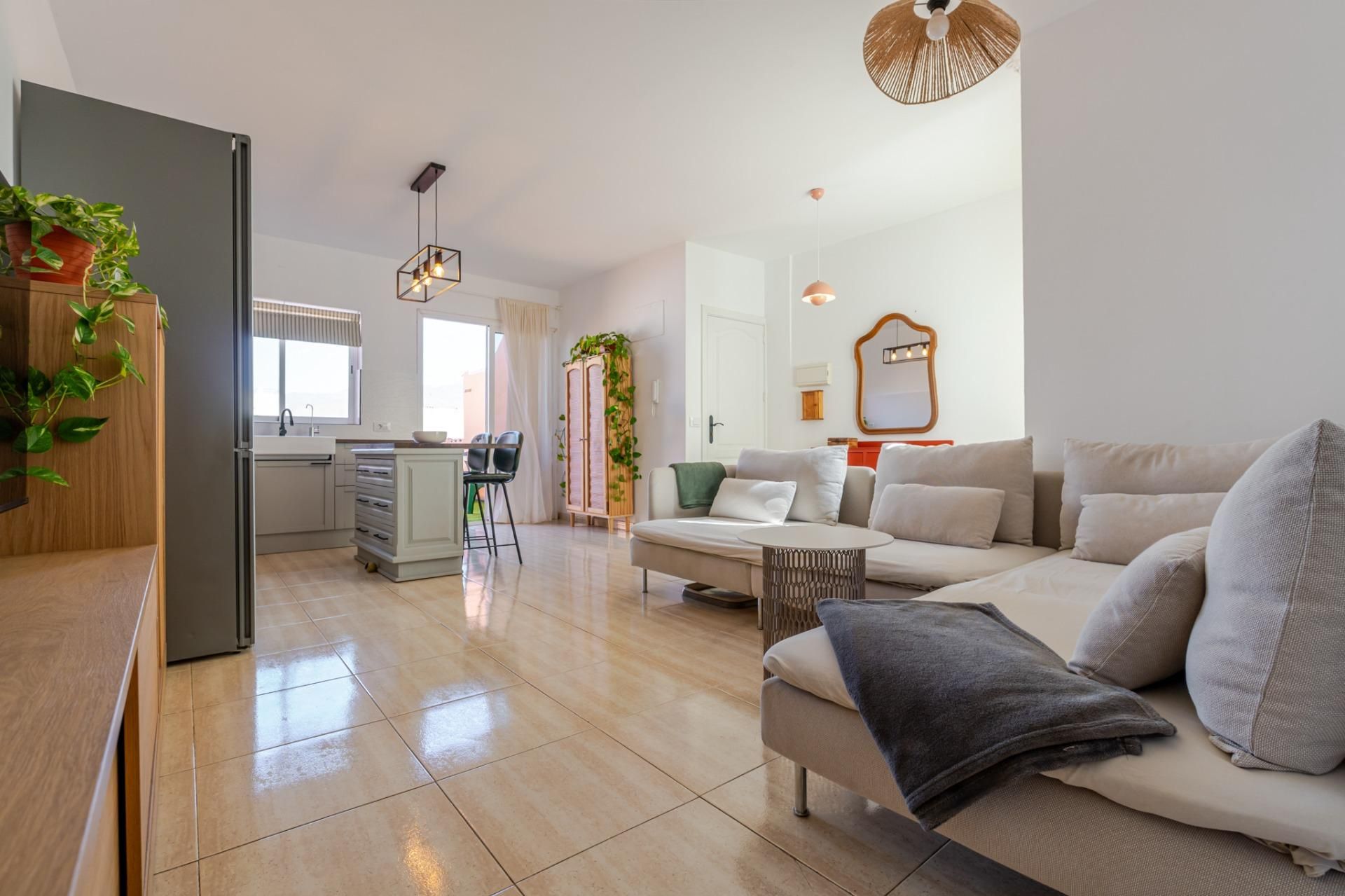 Wohnzimmer von Dachboden zum verkauf in Santa Lucía de Tirajana mit Terrasse