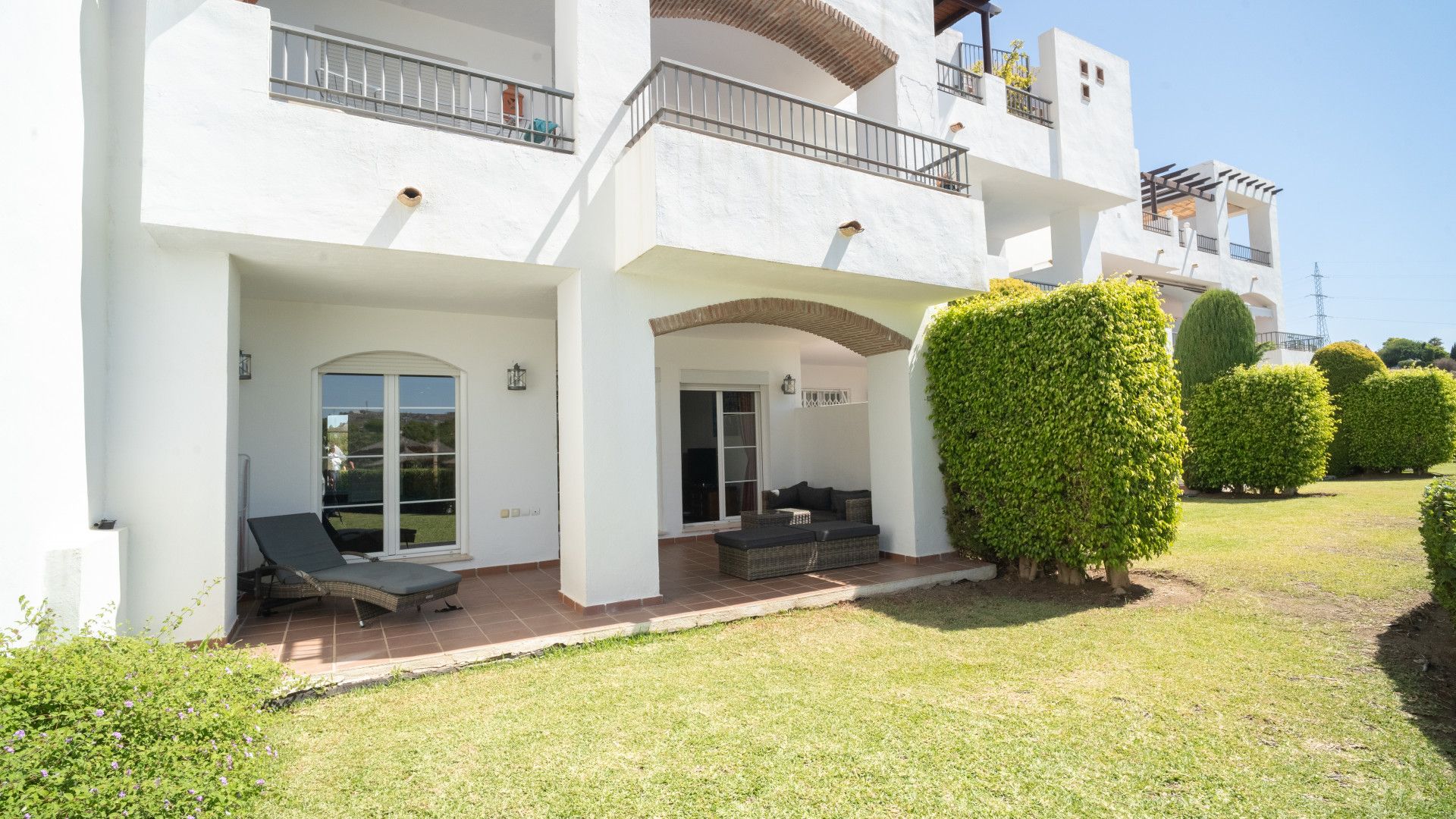 Garden of Planta baja for sale in Benahavís  with Air Conditioner, Heating and Terrace