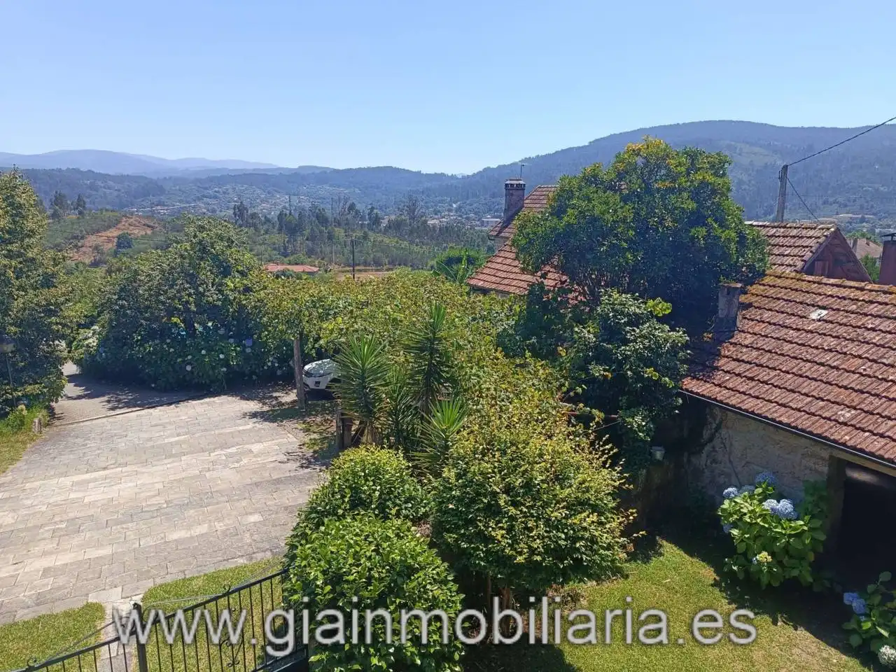 Vista exterior de Casa o chalet en venta en Mondariz con Calefacción, Jardín privado y Terraza