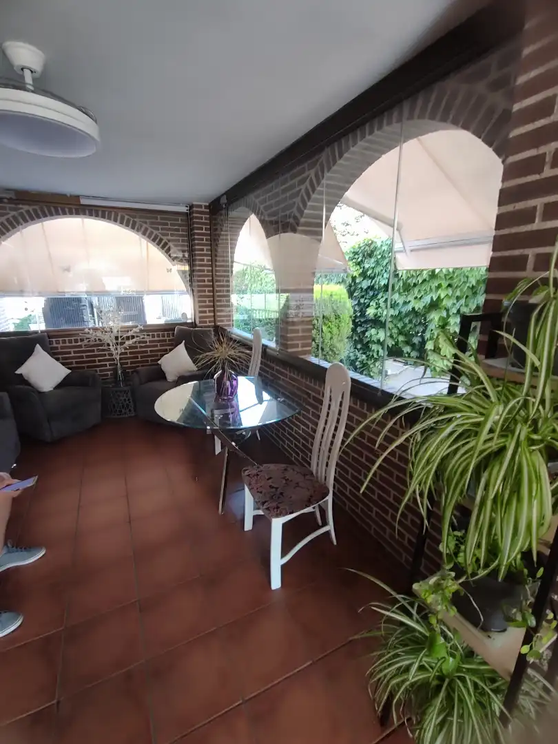 Terrassa de Casa adosada en venda en Arganda del Rey amb Aire condicionat, Calefacció i Jardí privat