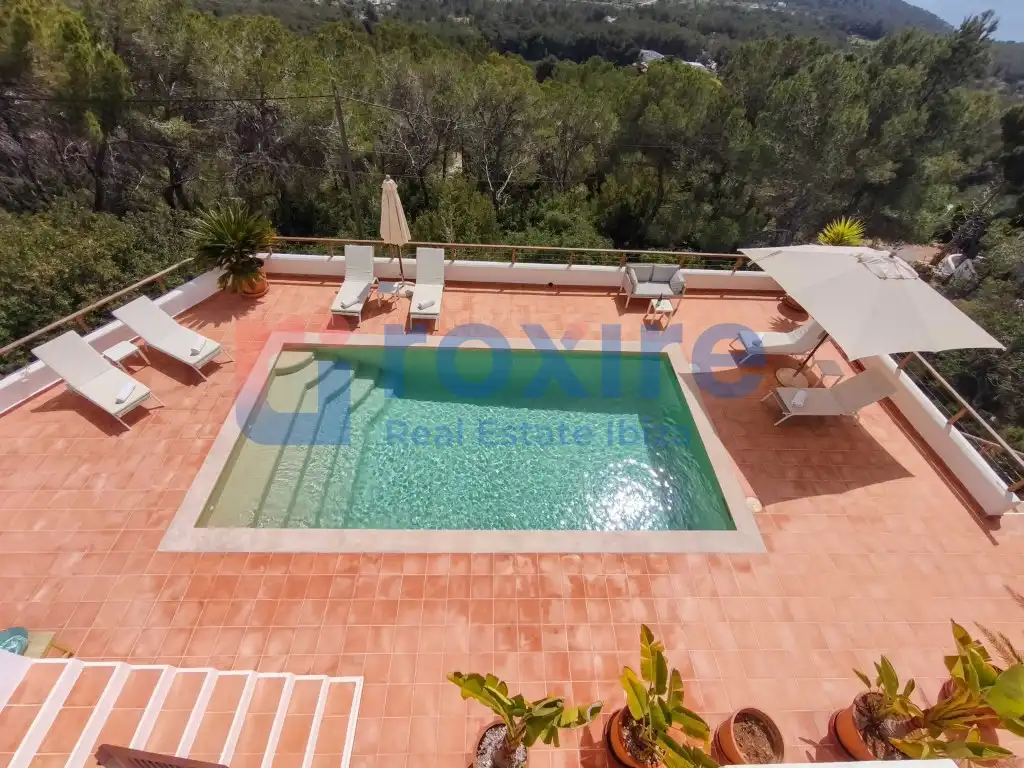 Swimming pool of Houses for rent in Sant Josep de sa Talaia  with Air Conditioner, Private garden and Terrace