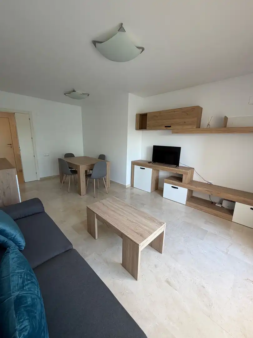 Living room of Flat for rent in Algeciras  with Terrace, Furnished and Community pool