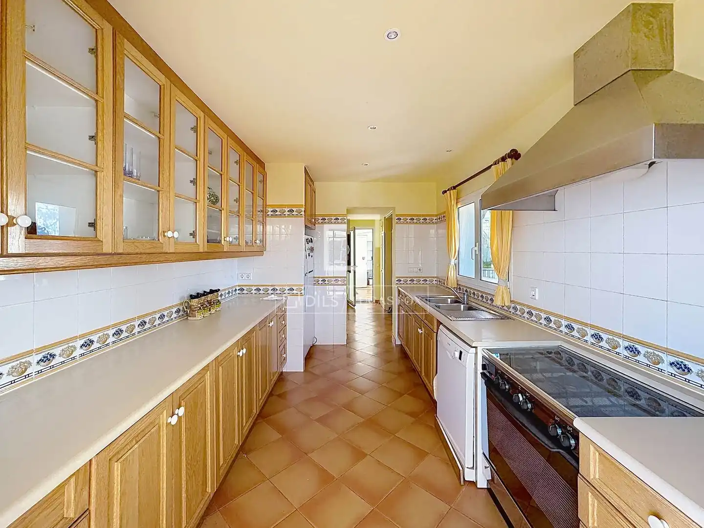 Cuina de Casa o xalet en venda en Maó - Mahón amb Aire condicionat, Jardí privat i Terrassa