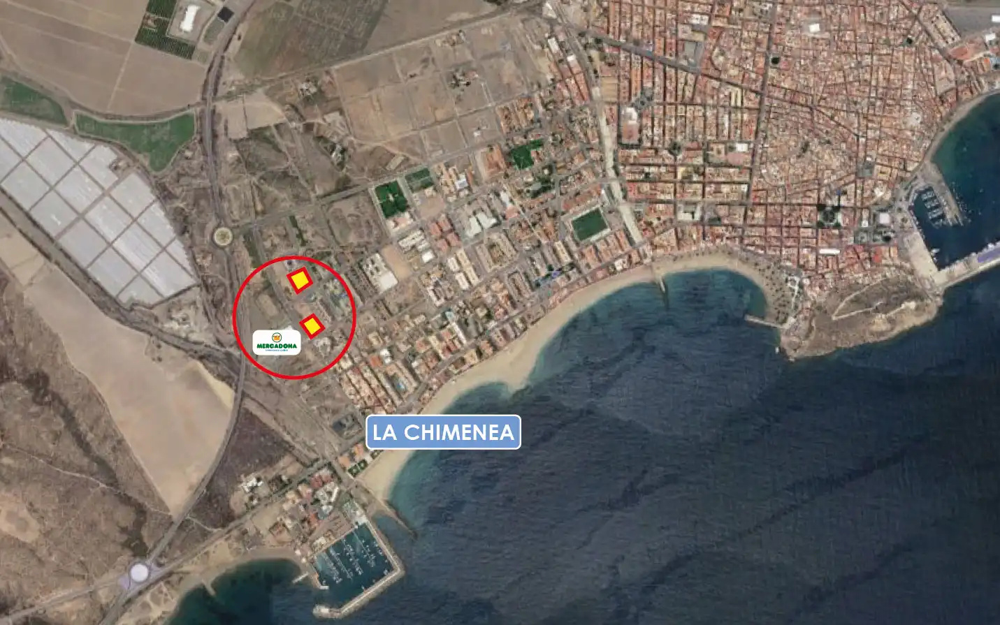Außenansicht von Residential zum Verkauf in Águilas