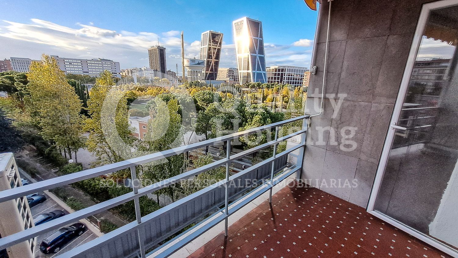 Exterior view of Flat to rent in  Madrid Capital  with Air Conditioner, Heating and Parquet flooring