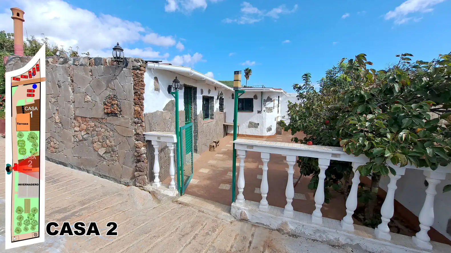 Vista exterior de Finca rústica en venta en Ingenio con Terraza, Horno y TV