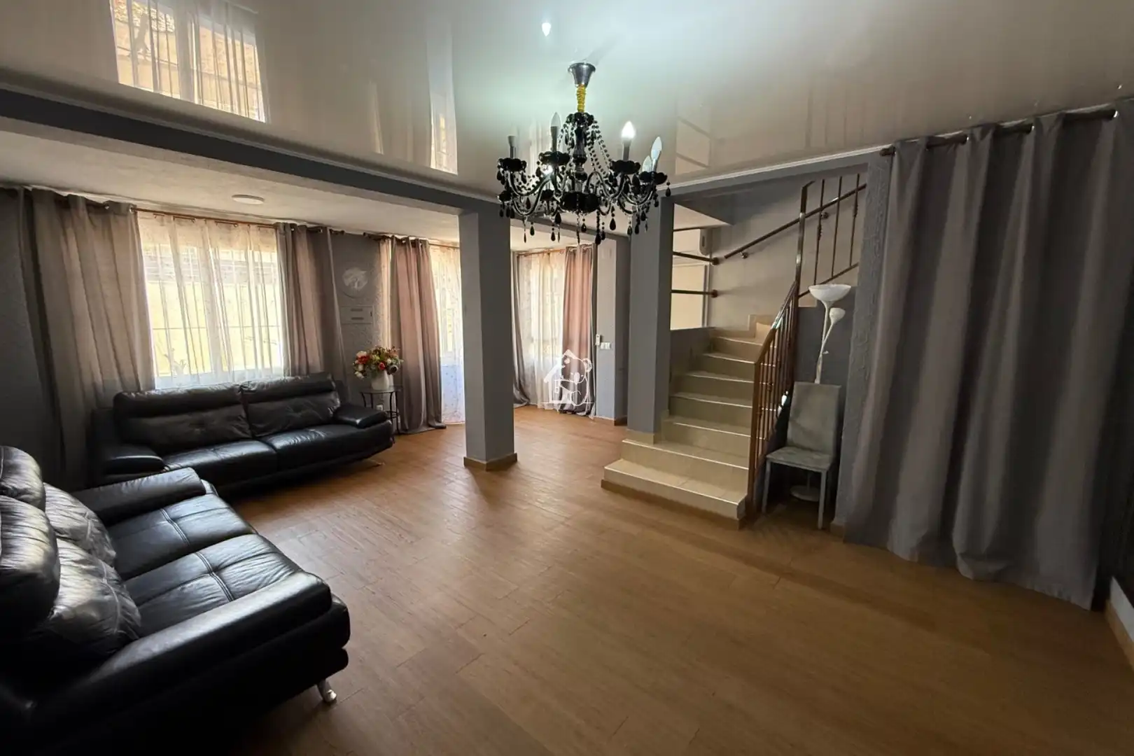 Sala de estar de Casa o chalet de alquiler en Torrevieja con Aire acondicionado, Jardín privado y Terraza
