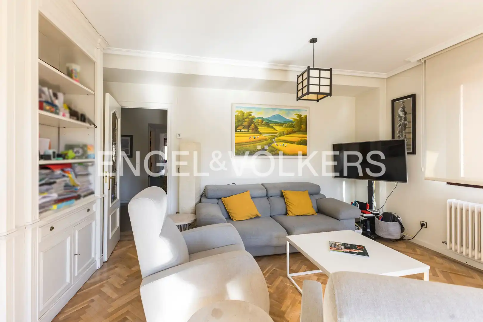 Sala de estar de Piso en venta en Ciudad Lineal