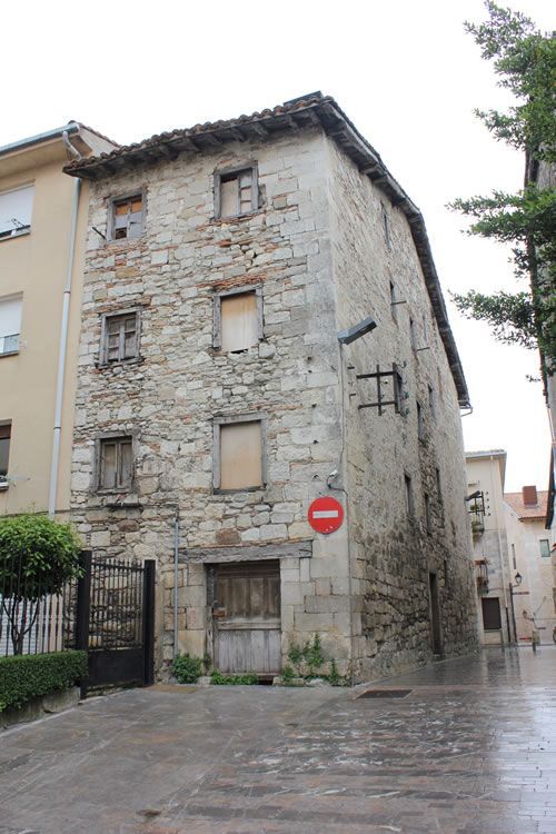 Vista exterior de Casa adosada en venda en Salvatierra / Agurain
