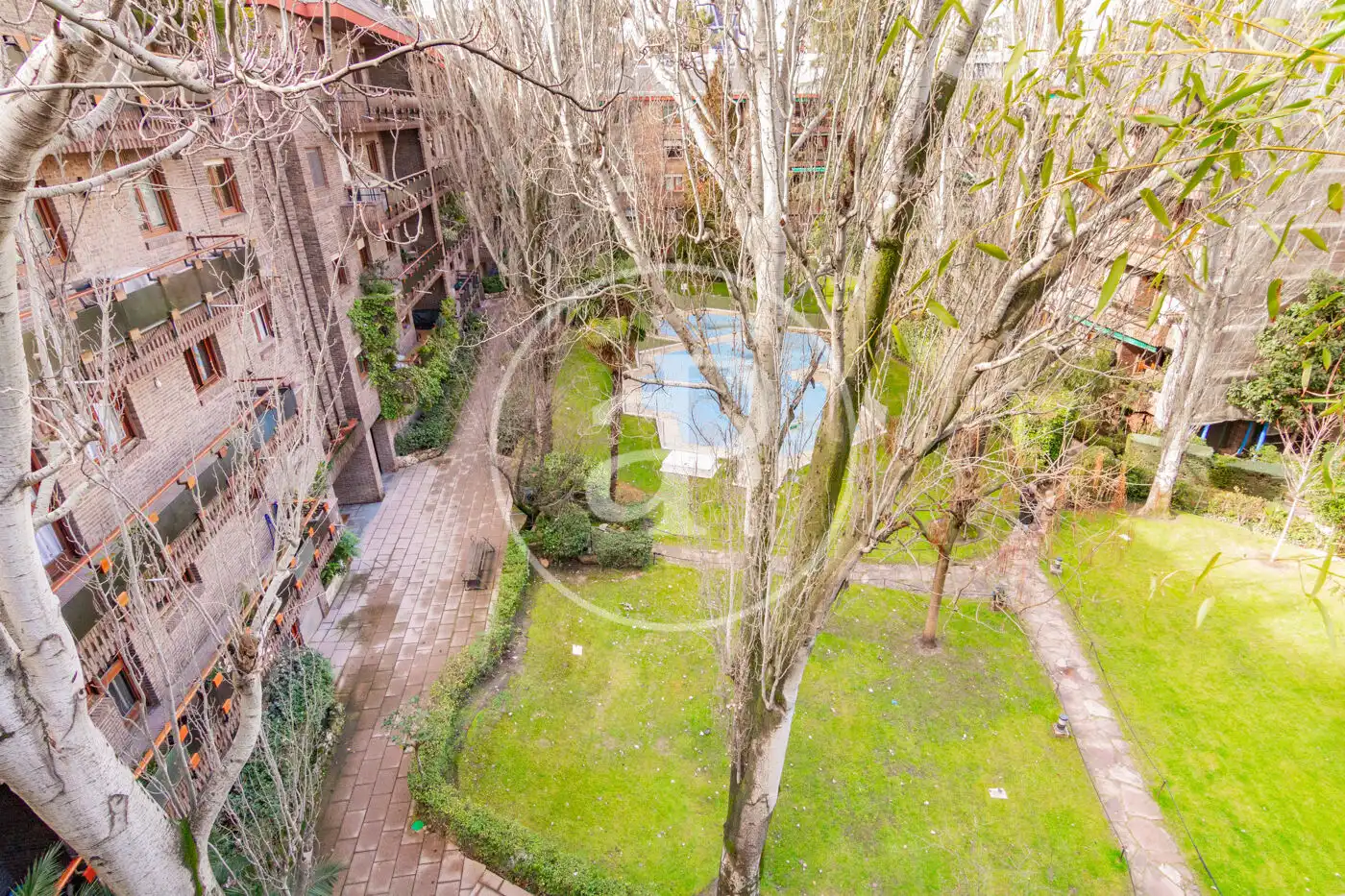 Jardí de Pis de lloguer en Madrid amb Aire condicionat, Calefacció i Jardí privat