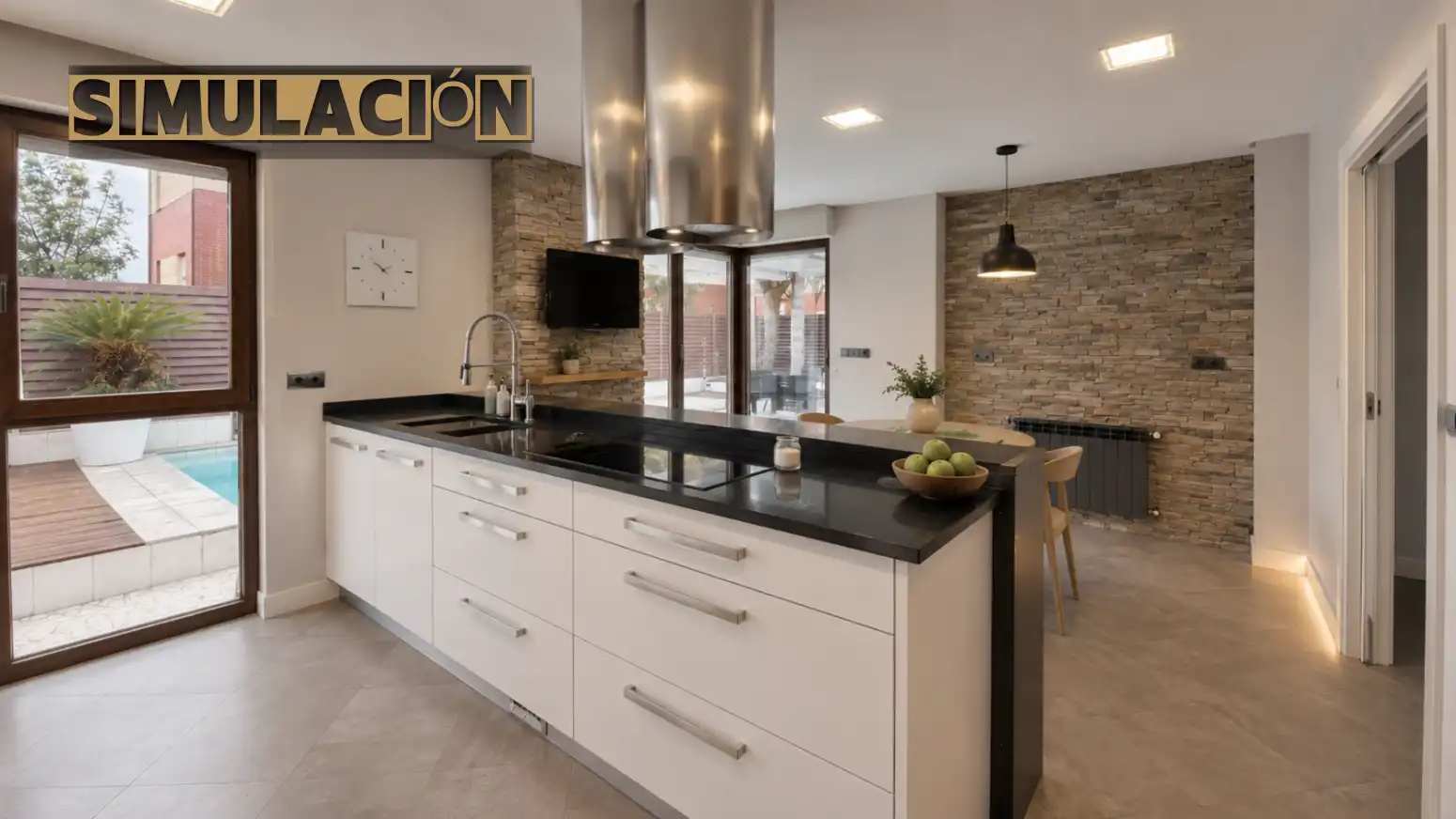 Cocina de Ático en venta en Piélagos con Calefacción, Jardín privado y Parquet