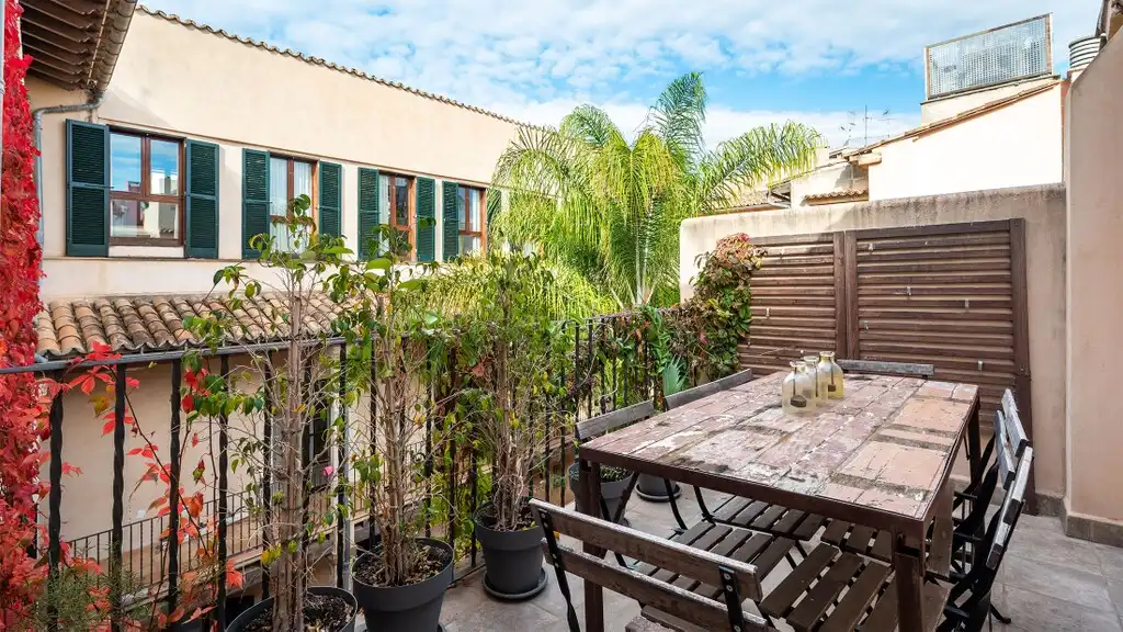 Terraza de Apartamento en venta en  Palma de Mallorca con Aire acondicionado, Terraza y Piscina comunitaria