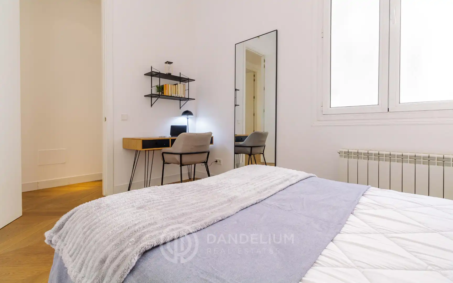 Habitación de Piso de alquiler en Madrid con Aire acondicionado, Calefacción y Parquet