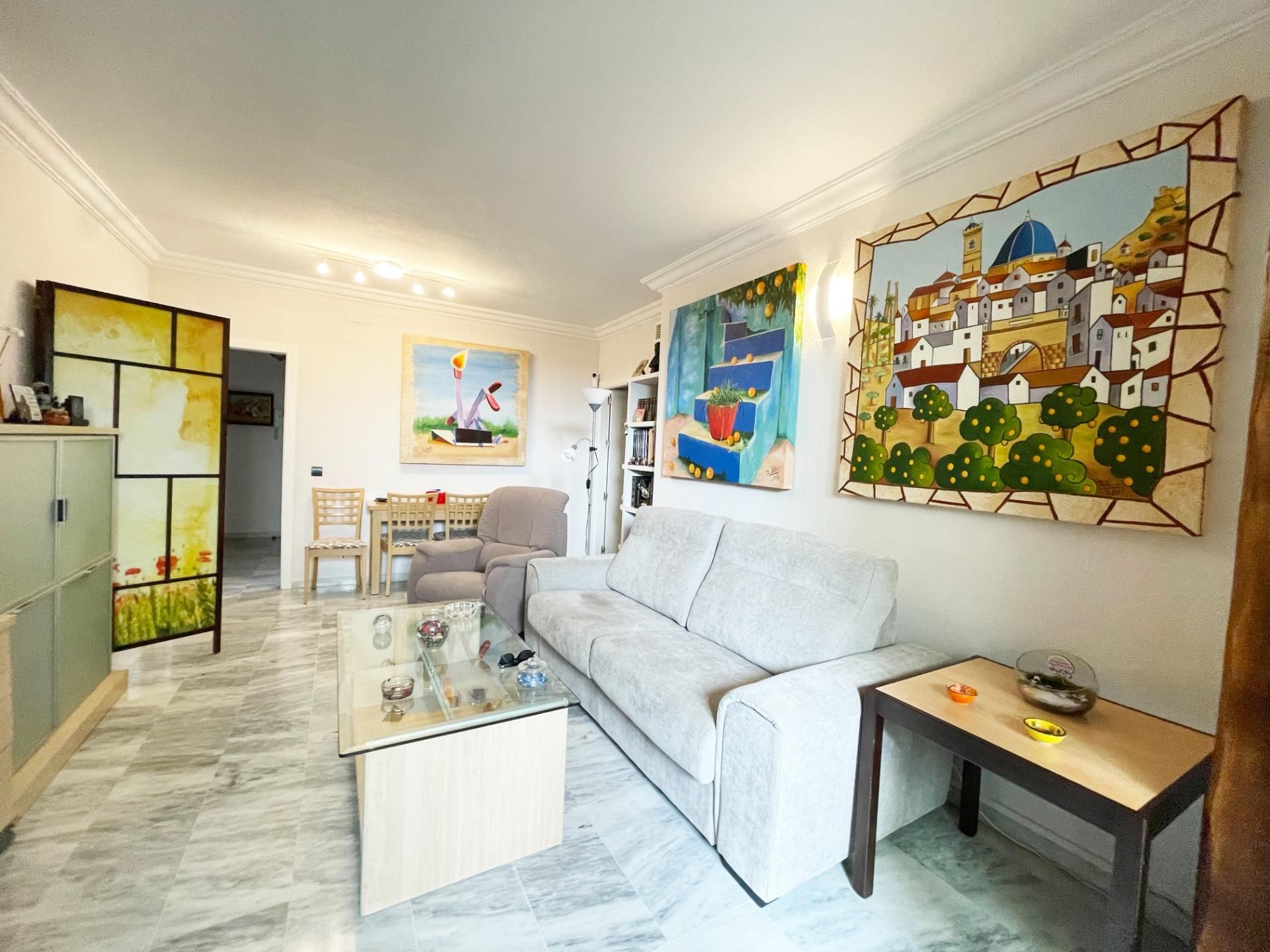 Sala d'estar de Àtic en venda en Málaga Capital amb Aire condicionat, Calefacció i Terrassa