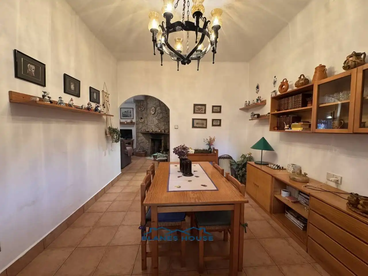 Menjador de Casa o xalet en venda en Tordera amb Aire condicionat, Jardí privat i Terrassa