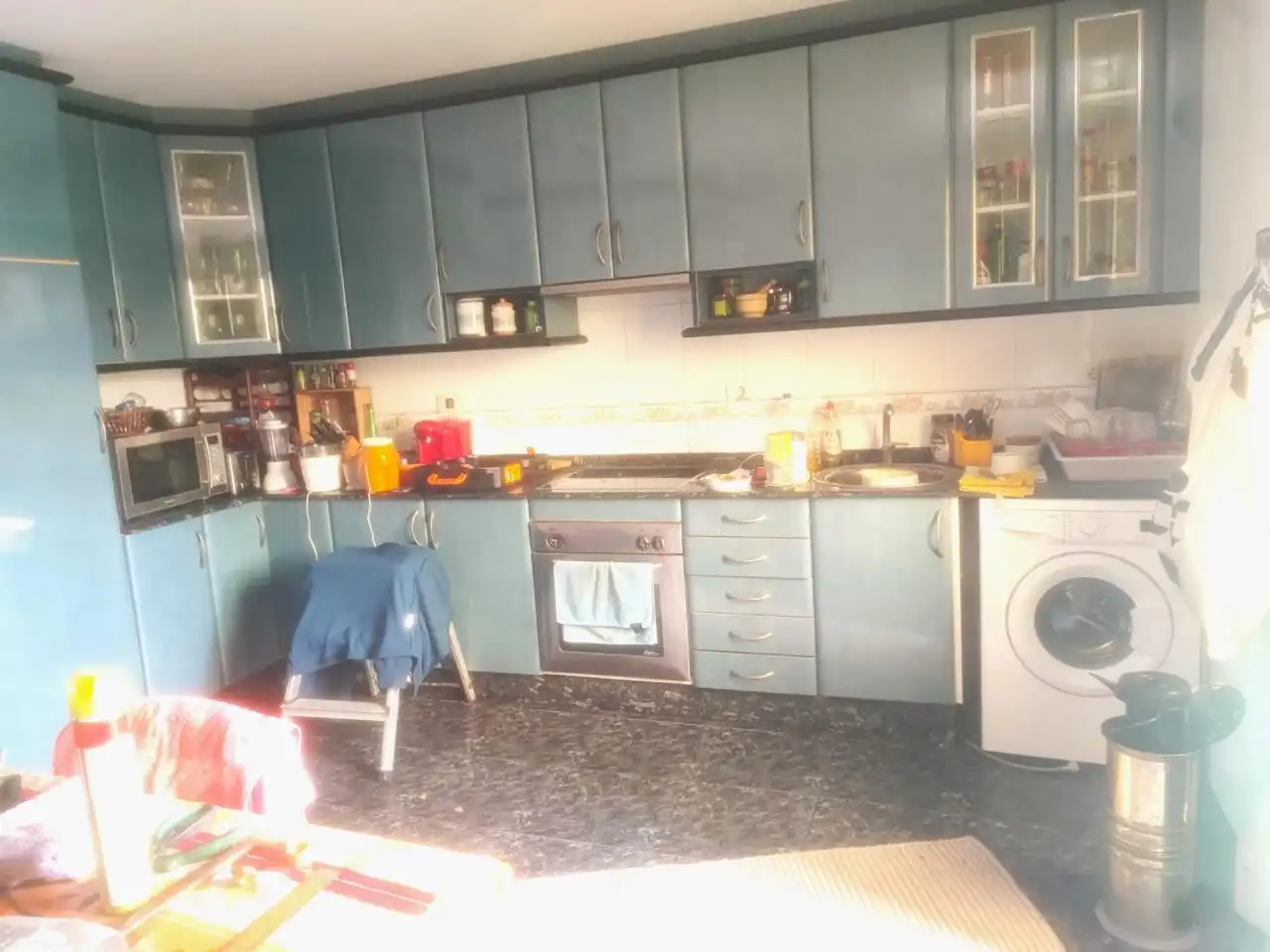 Cocina de Casa o chalet en venta en Pazos de Borbén con Calefacción, Jardín privado y Terraza