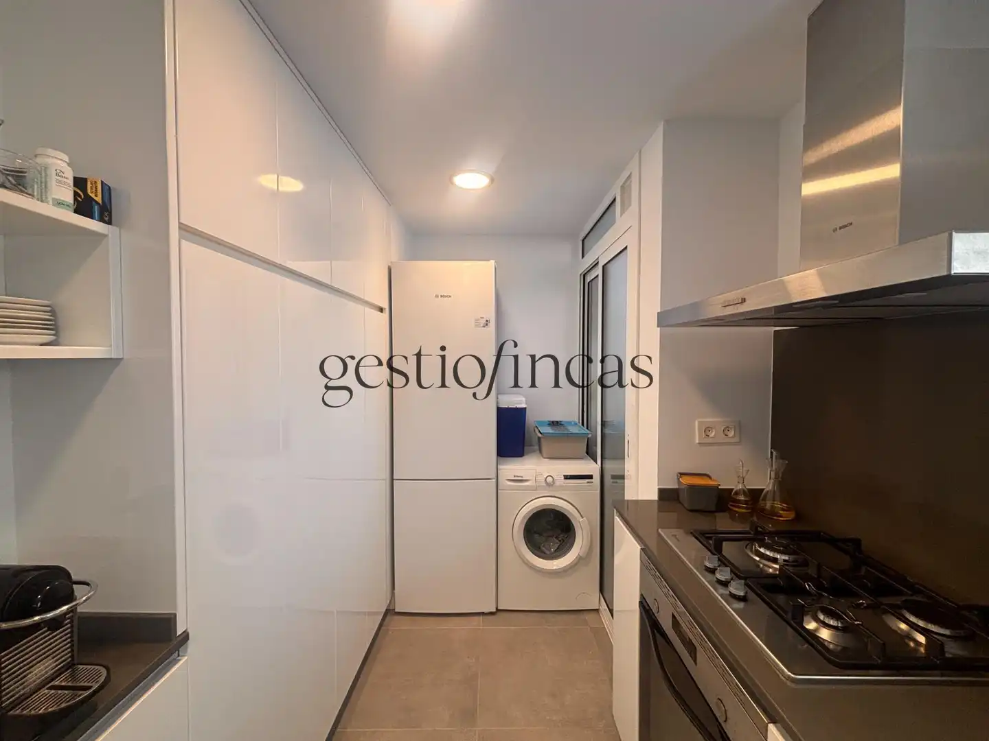 Cocina de Apartamento de alquiler en Cambrils con Aire acondicionado, Calefacción y Terraza