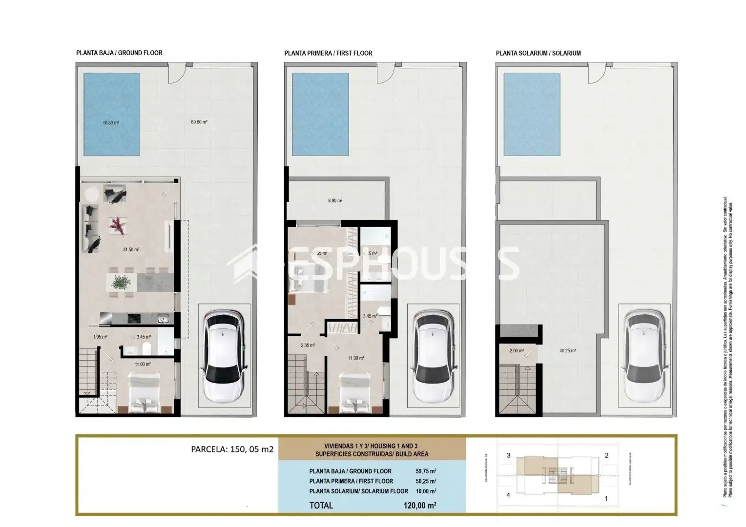 Casa a schiera con terrazza in vendita a Santiago de la Ribera, imagen 9