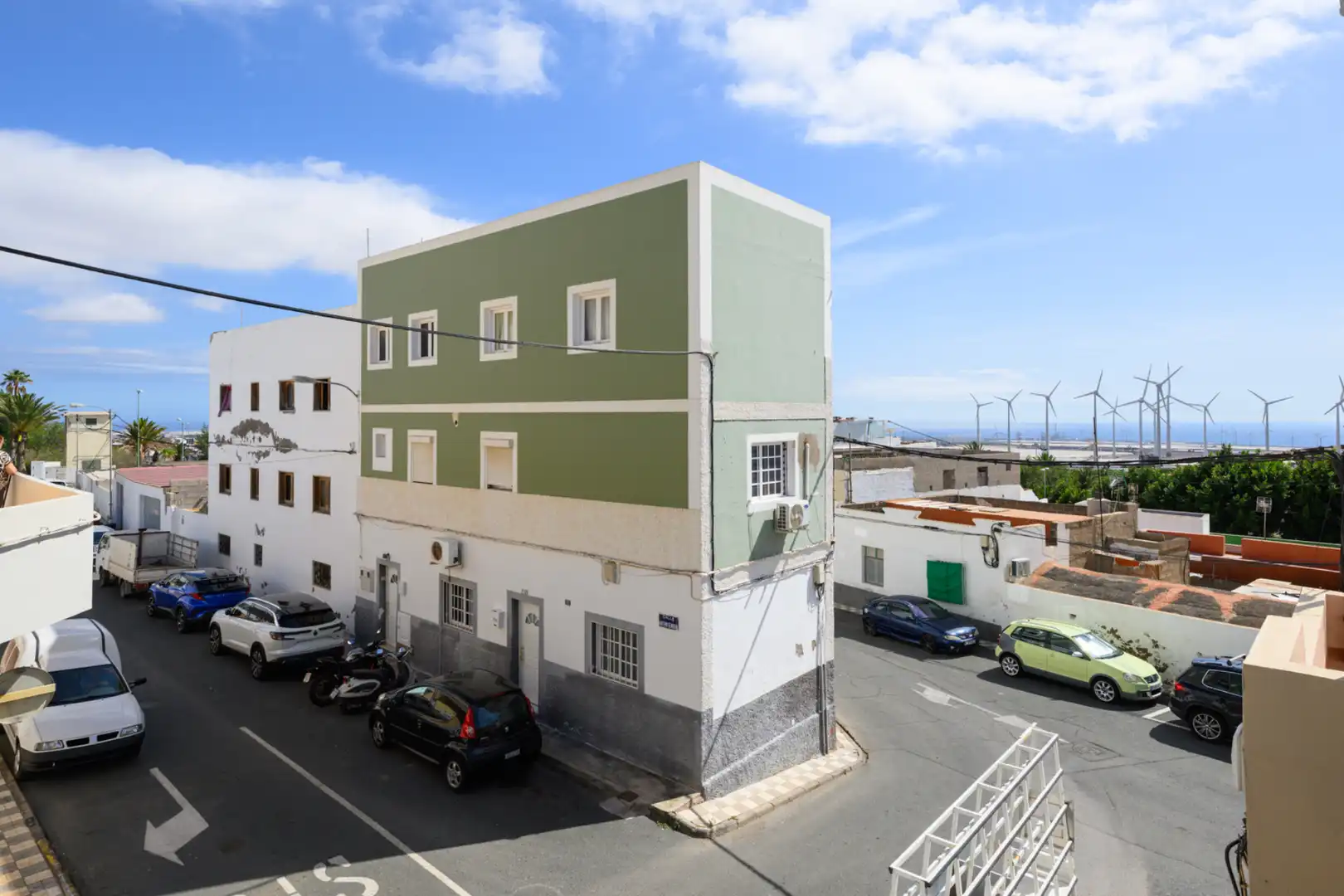 Vista exterior de Apartamento de alquiler en San Bartolomé de Tirajana con Aire acondicionado, Amueblado y Lavadora