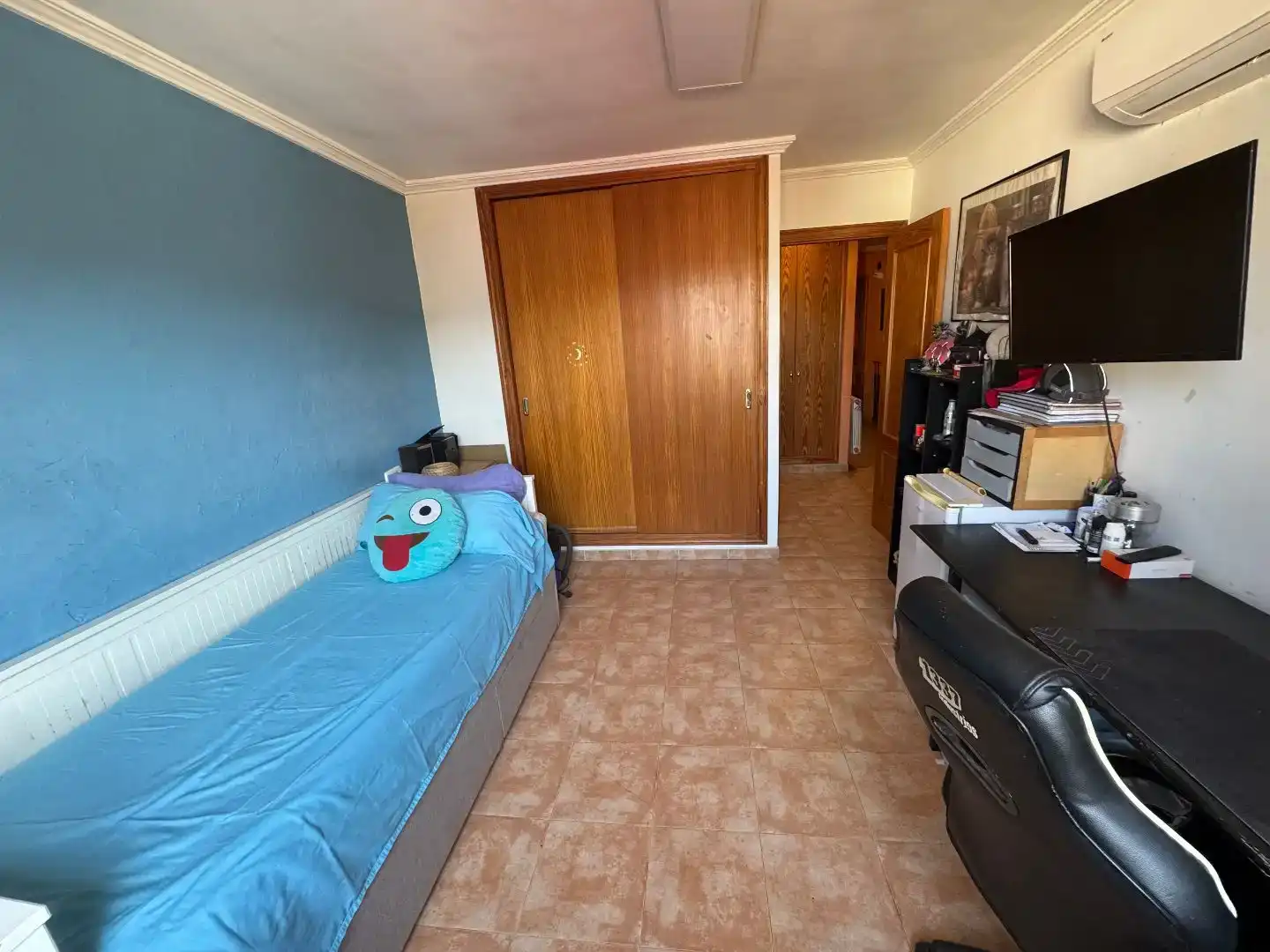 Bedroom of Flat for sale in  Palma de Mallorca  with Air Conditioner