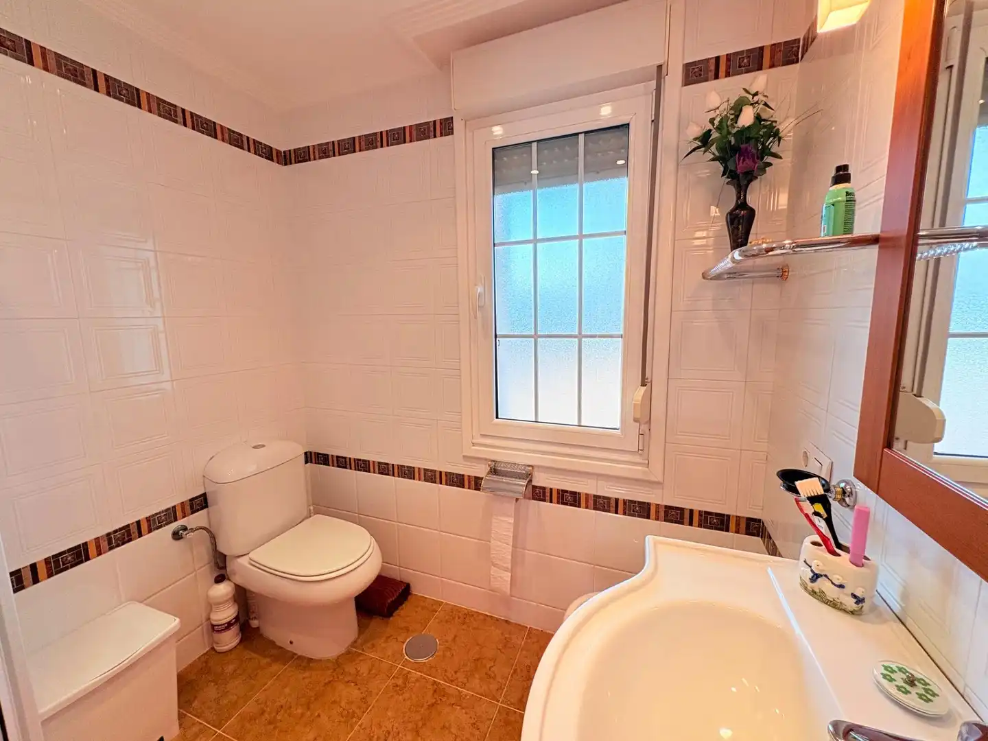 Baño de Casa o chalet en venta en Ponferrada con Calefacción, Jardín privado y Terraza
