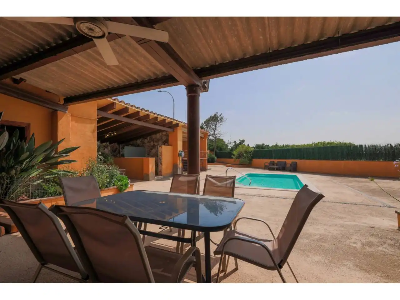 Terrace of Country homes for sale in Verges  with Air Conditioner, Private garden and Terrace