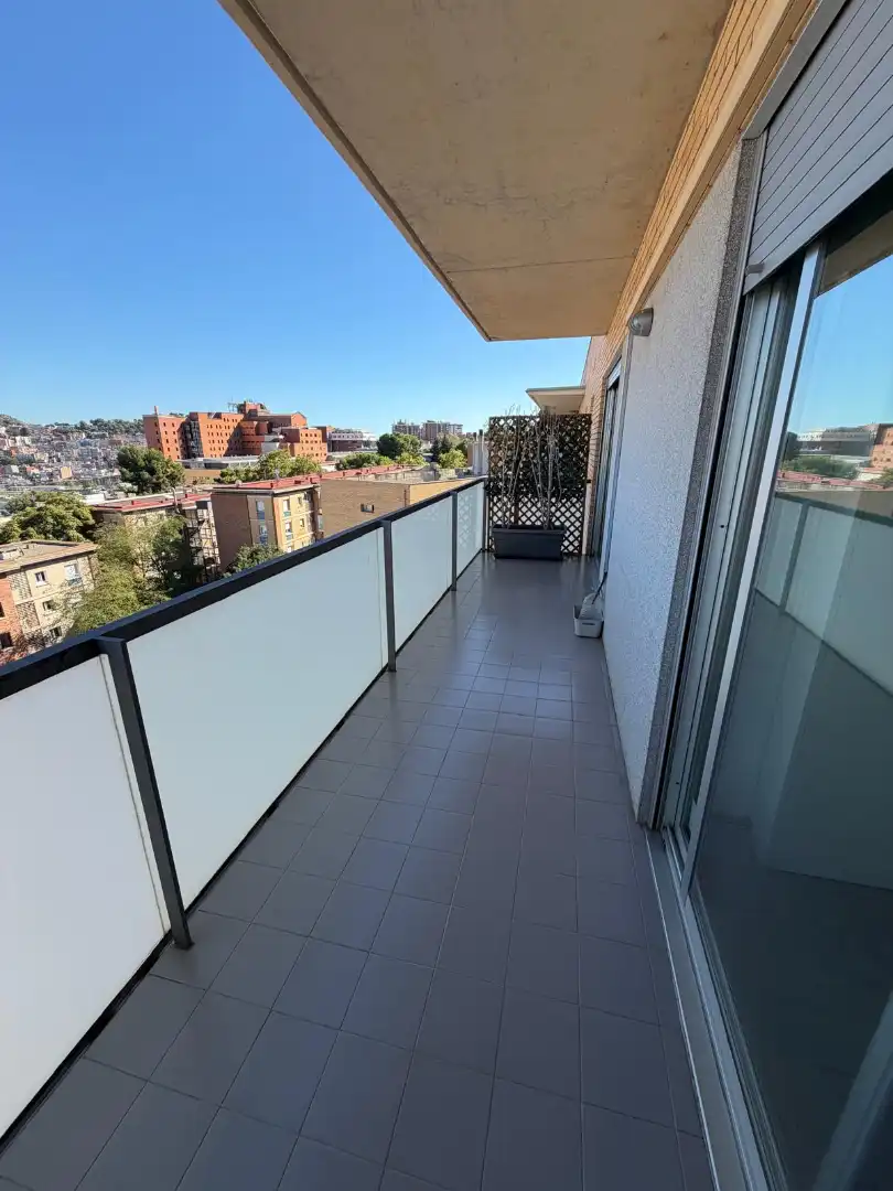 Balcony of Flat for rent in Barcelona  with Air Conditioner, Heating and Terrace