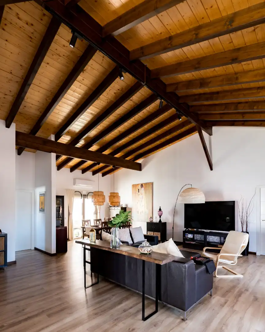 Sala de estar de Casa o chalet en venta en Candelaria con Aire acondicionado, Jardín privado y Parquet
