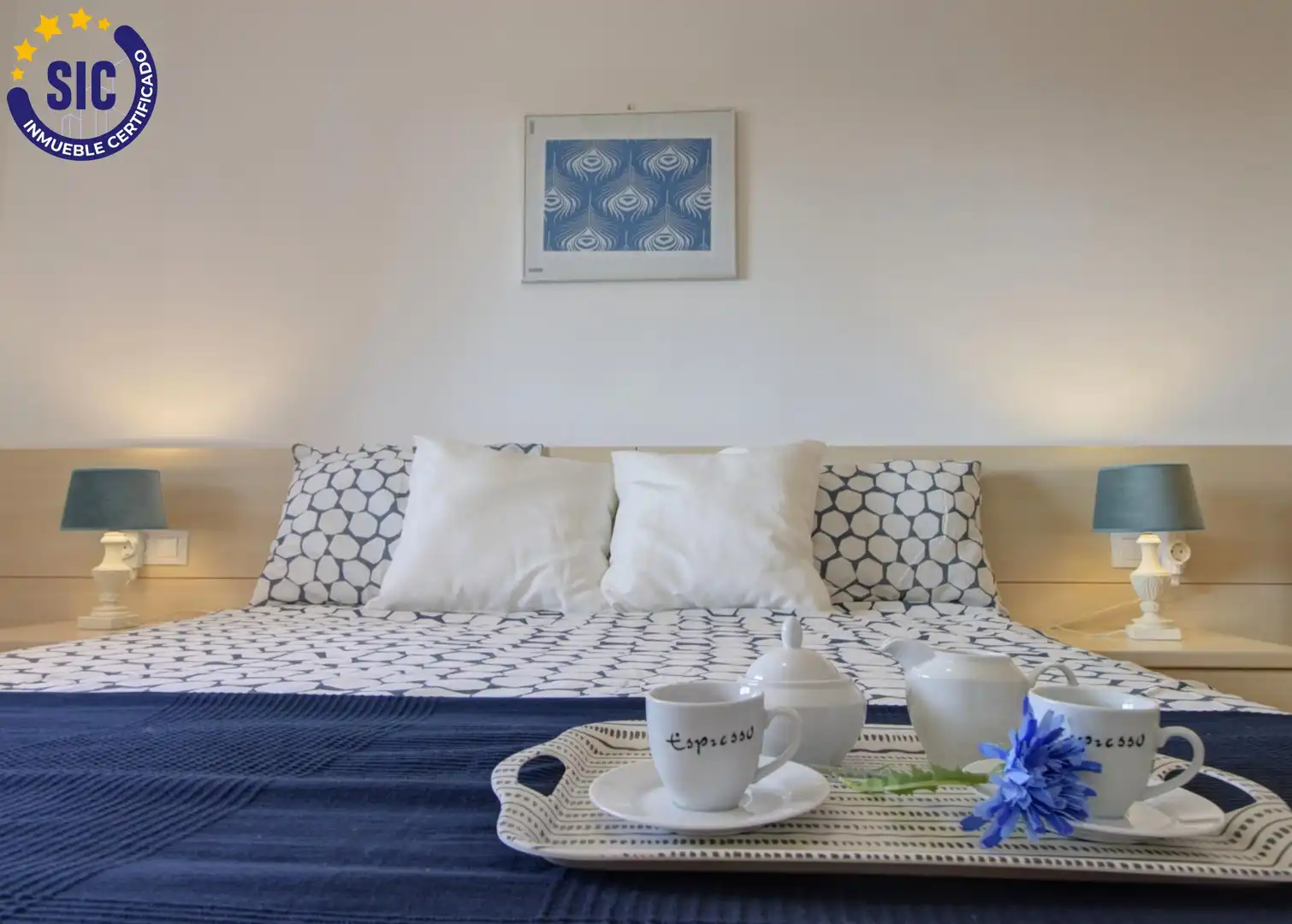 Schlafzimmer von Maisonette zum Verkauf in Nules mit Klimaanlage, Privatgarten und Terrasse