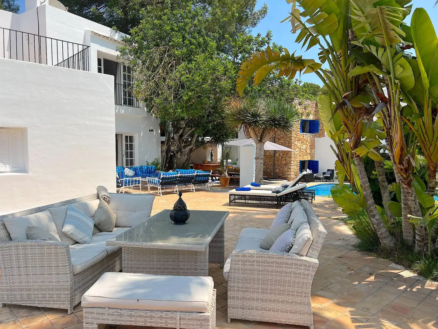 Terrace of Houses for sale in Sant Antoni de Portmany  with Air Conditioner, Heating and Private garden