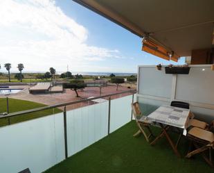 Terrace of Flat for sale in Cubelles  with Air Conditioner, Heating and Private garden