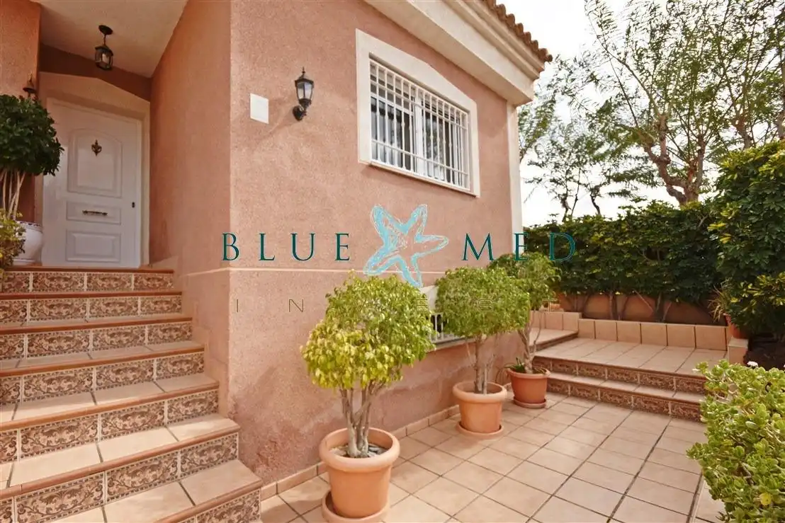 Vista exterior de Casa o chalet en venta en Mazarrón con Aire acondicionado, Terraza y Trastero