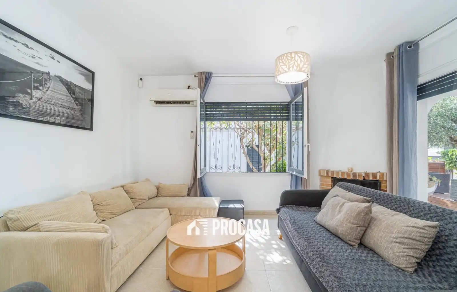 Wohnzimmer von Haus oder Chalet zum Verkauf in Empuriabrava mit Klimaanlage, Heizung und Abstellraum