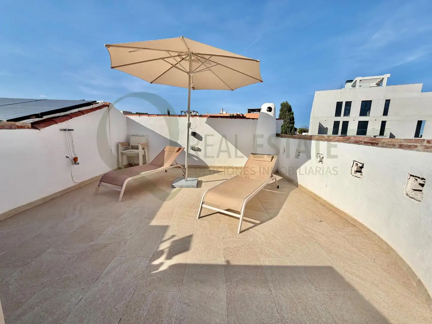 Terrace of Houses for sale in El Campello  with Air Conditioner, Heating and Private garden