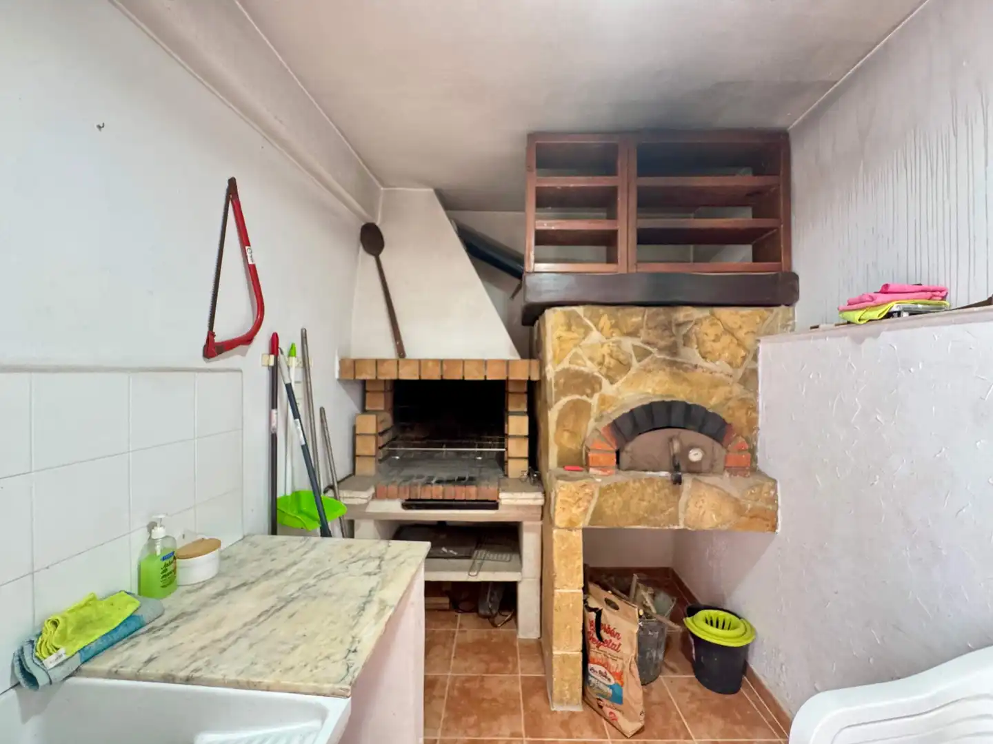 Cocina de Casa o chalet en venta en El Real de Gandia con Aire acondicionado, Calefacción y Terraza