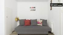 Living room of Flat to rent in  Madrid Capital  with Air Conditioner and Balcony