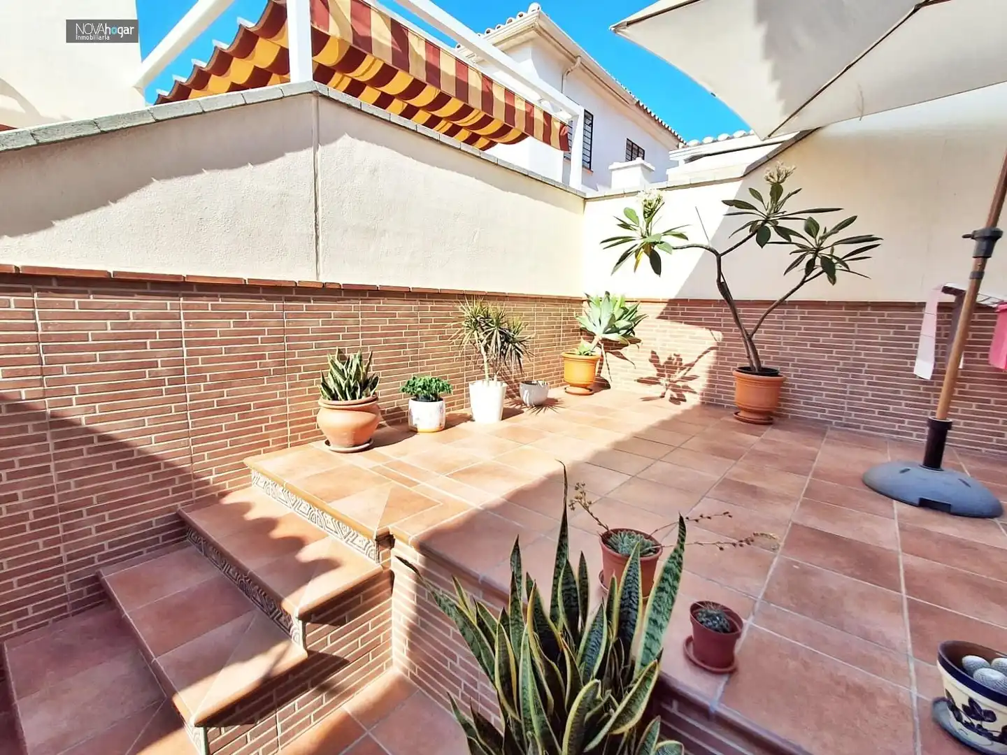 Terrassa de Casa adosada en venda en Málaga amb Aire condicionat, Calefacció i Terrassa