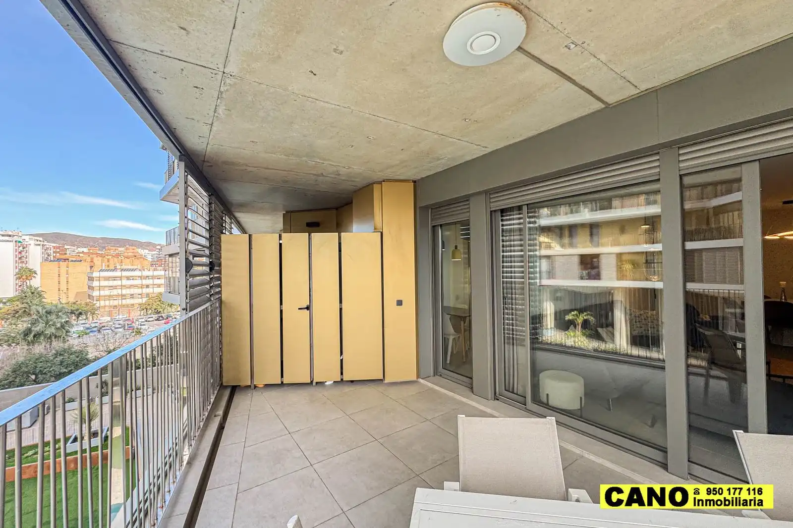 Balcony of Flat for sale in Almería  with Terrace, Storage room and Swimming Pool