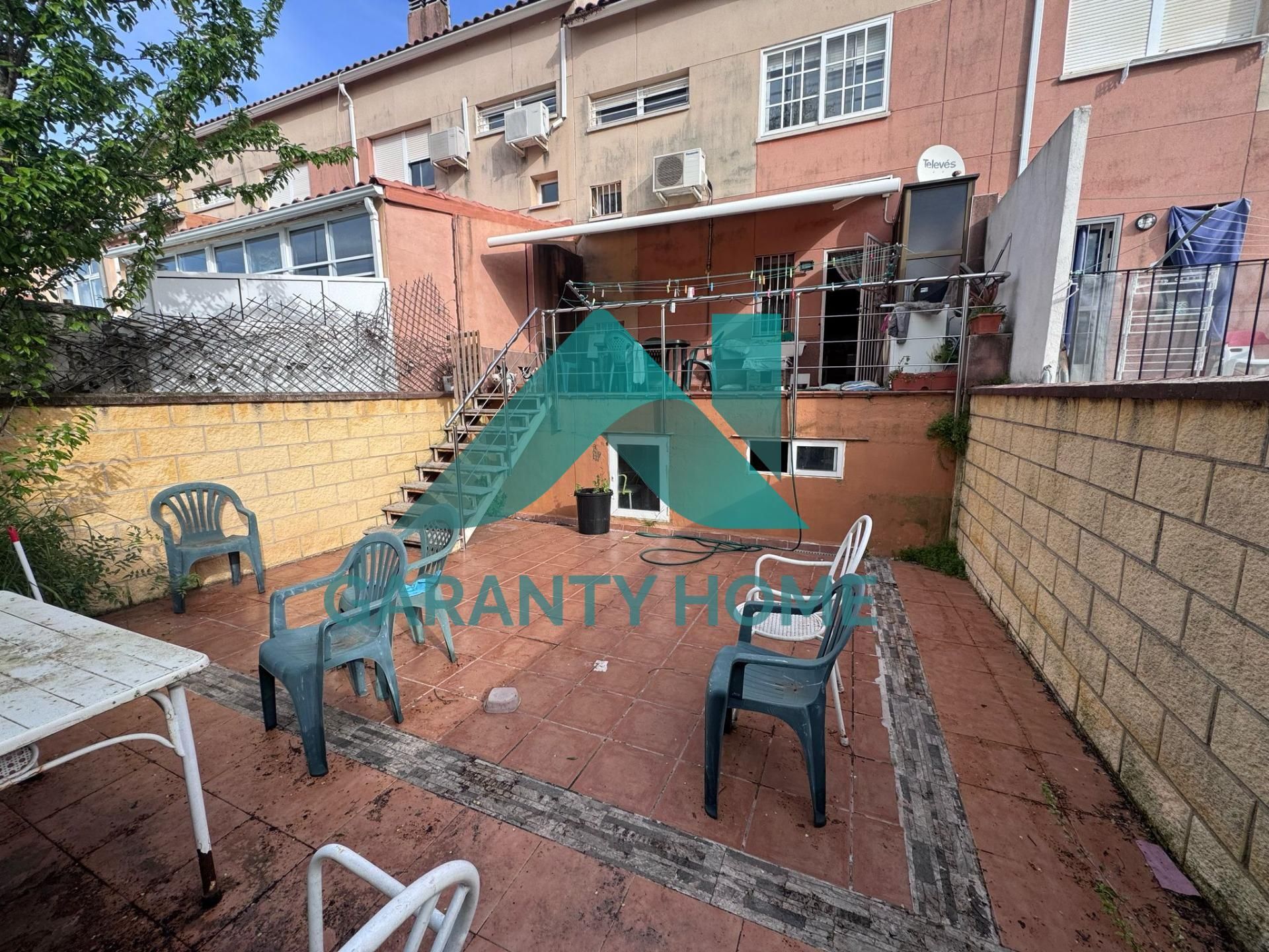 Terrace of Single-family semi-detached for sale in Cáceres Capital  with Air Conditioner, Heating and Storage room