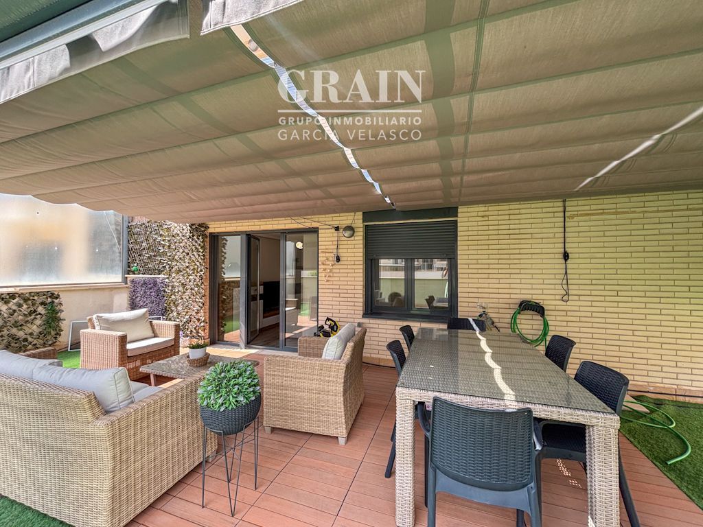 Garden of Apartment for sale in  Albacete Capital  with Air Conditioner, Heating and Storage room