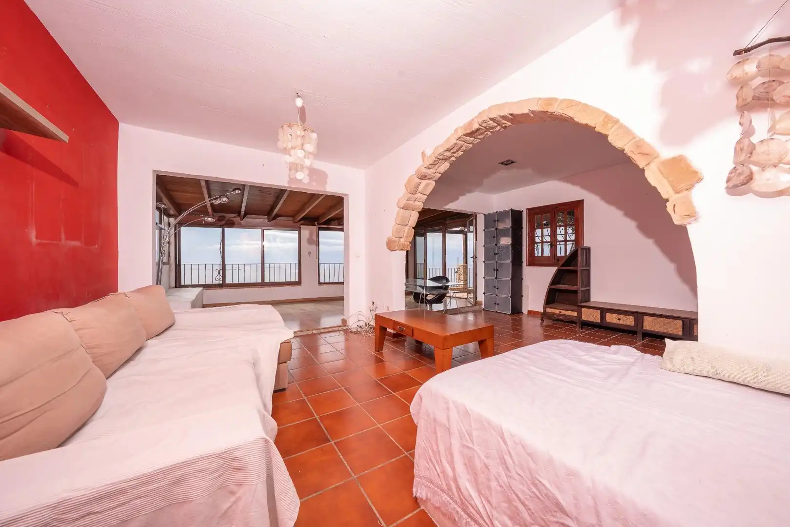 Wohnzimmer von Haus oder Chalet zum Verkauf in El Campello mit Gemeinschaftspool