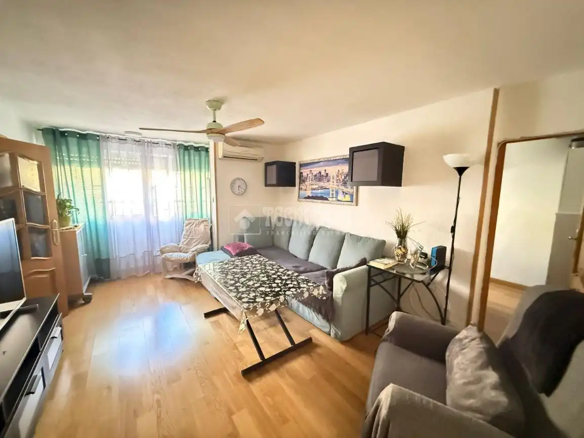 Sala de estar de Piso en venta en Madrid