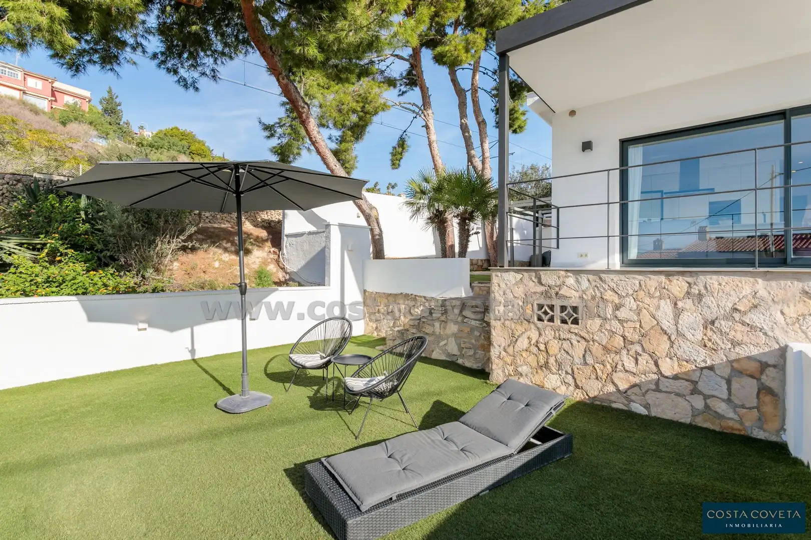 Jardí de Casa o xalet en venda en El Campello amb Aire condicionat, Jardí privat i Terrassa