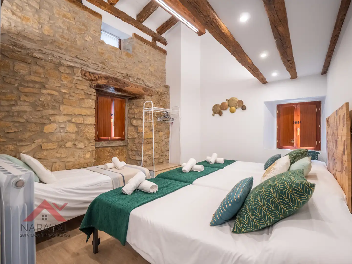 Dormitori de Casa o xalet en venda en Valdegovia / Gaubea amb Calefacció, Jardí privat i Terrassa