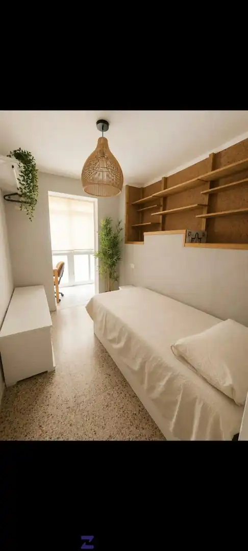 Bedroom of Flat for rent in Castellón de la Plana / Castelló de la Plana  with Furnished, Oven and Washing machine