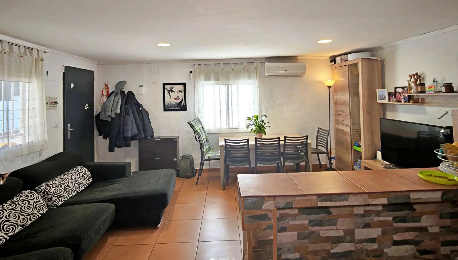 Living room of Houses for sale in Mont-roig del Camp  with Air Conditioner, Heating and Terrace