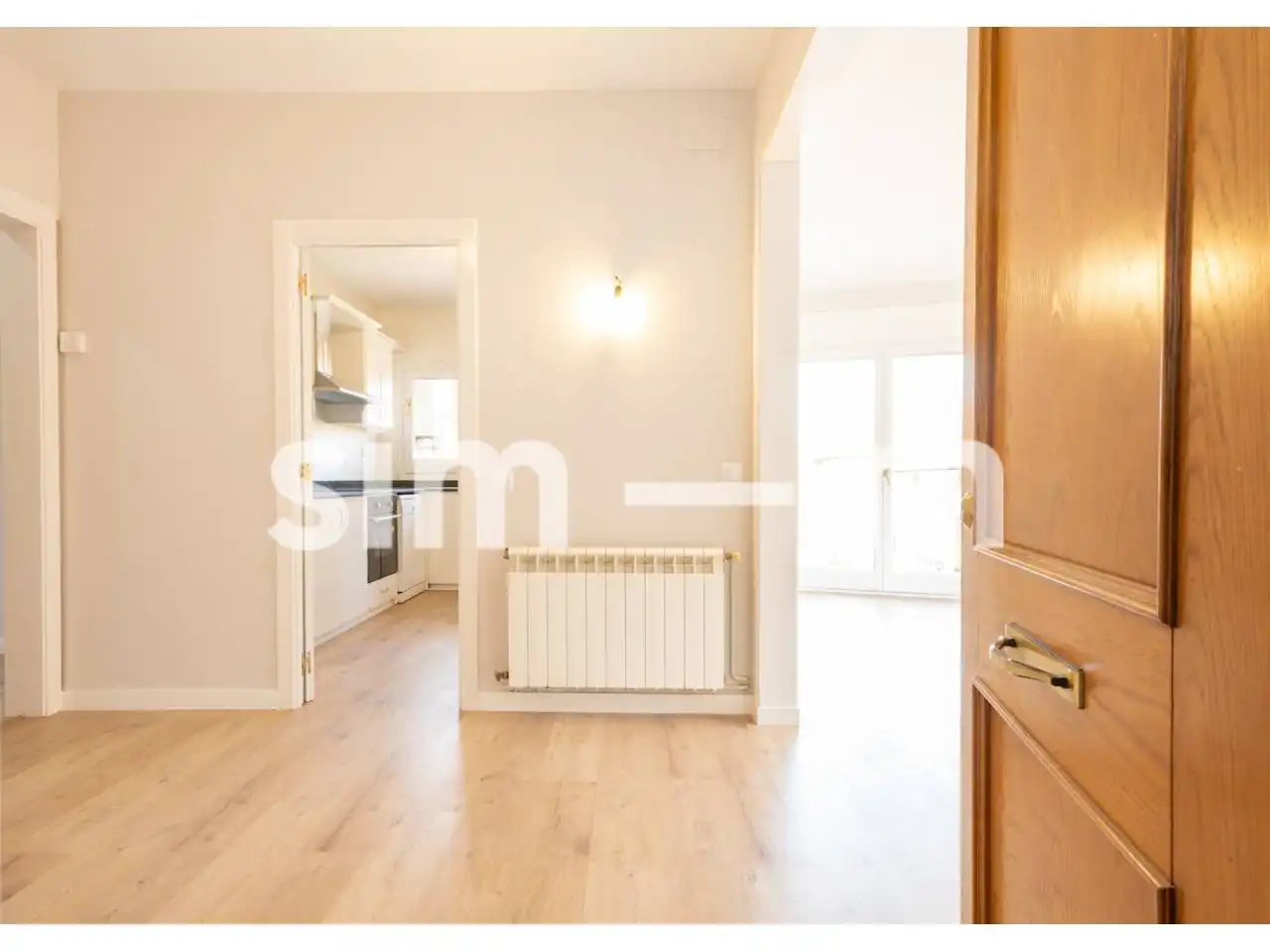 Kitchen of Flat for sale in Calldetenes  with Heating, Parquet flooring and Terrace