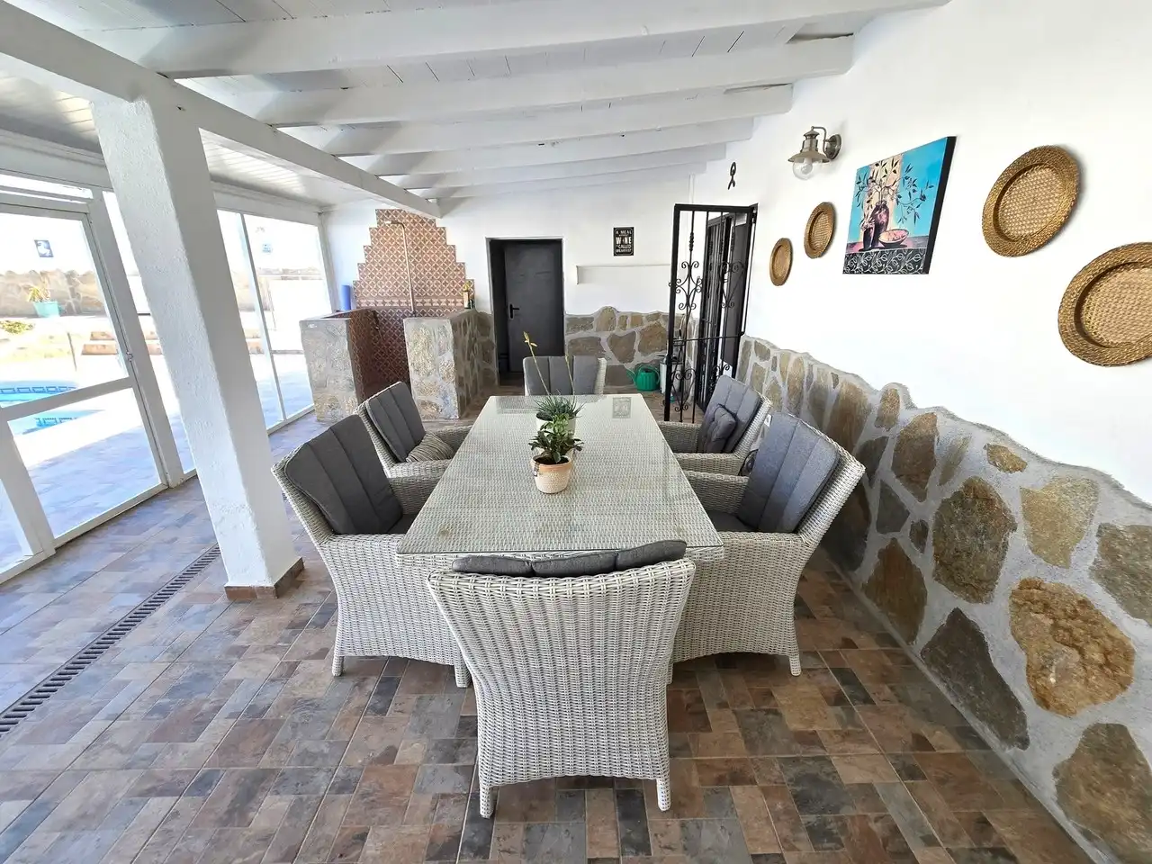 Terraza de Casa o chalet en venta en Albox con Aire acondicionado, Terraza y Piscina