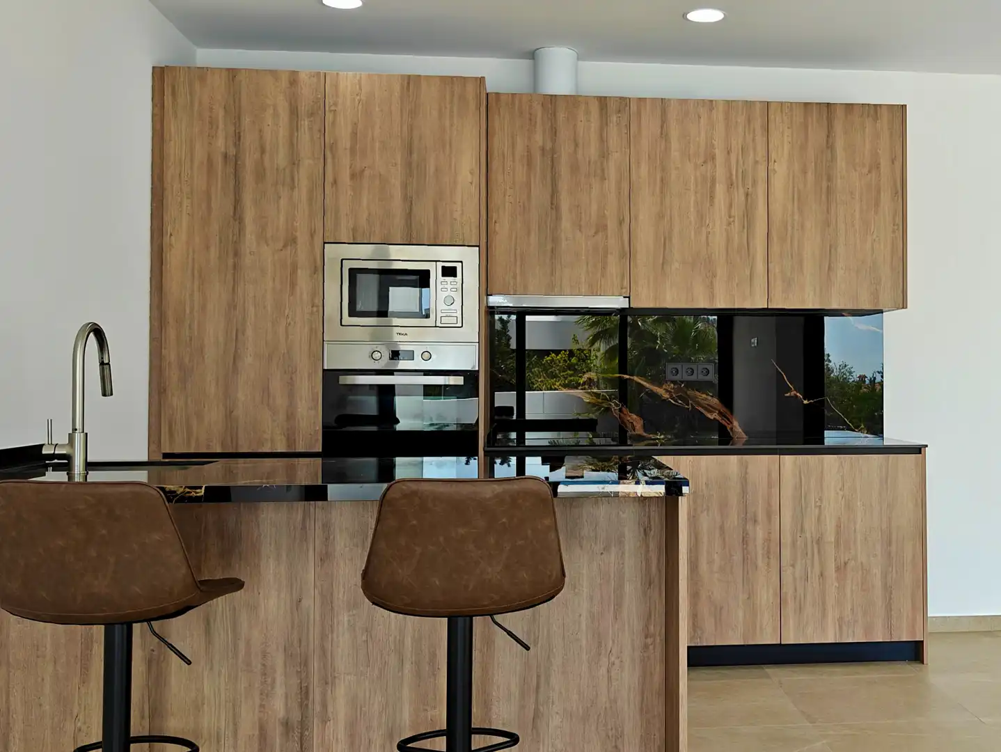 Cocina de Casa o chalet en venta en Benissa con Aire acondicionado, Calefacción y Jardín privado