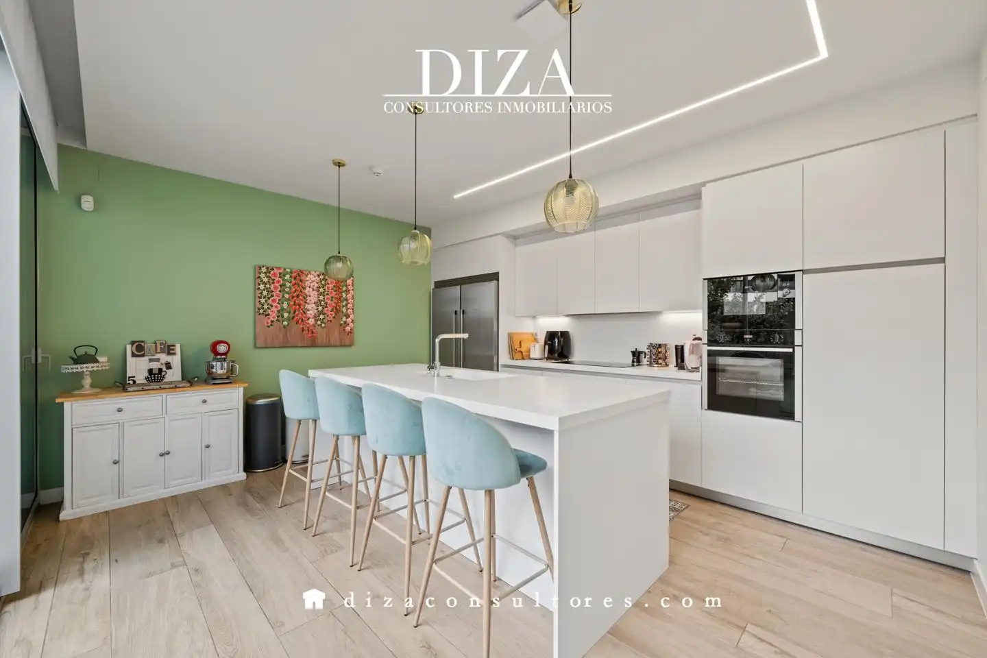 Cocina de Casa o chalet en venta en La Moraleja con Aire acondicionado, Calefacción y Jardín privado